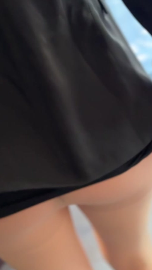 Quick Glance Under The Skirt